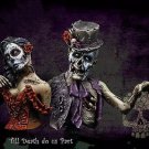 1/10 BUST Resin Figure Model Kit The day of the Dead Unpainted Unassambled