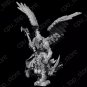 1/24 75mm Resin Figure Model Kit Warrior Angel of Death Unpainted Unassambled