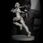 1/24 75mm Resin Figure Model Kit Sexy Girl Tokyo Bank Robbery Unpainted Unassamb