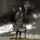 1/24 Resin Figure Model Kit Post-Apocalyptic Fanatic Warrior Unpainted Unassambl