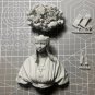 130mm BUST Resin Figure Model Kit Girl Flower Queen Fantasy Theme Unpainted