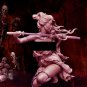 1/32 Resin Figure Model Kit Japanise Sexy Girl CyberPunk (no base) Unpainted