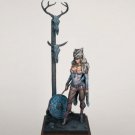 70mm Resin Figure Model Kit Sexy Girl Female Keltic Barbarian Unpainted Unassamb