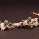 1/35 Resin Figure Model Kit Italian Soldiers Infantry North Africa WW2 Unpainted