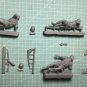 1/35 Resin Figure Model Kit Italian Soldiers Infantry North Africa WW2 Unpainted