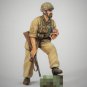 1/35 Resin Figure Model Kit Italian Soldier Infantry WWII Unpainted Unassambled