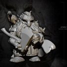 45mm Resin Figure Model Kit Warrior Dwarf Unpainted Unassambled