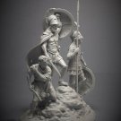54mm Resin Figure Model Kit Greek Warrior Spartans Unpainted Unassambled