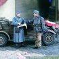 1/35 Resin Figure Model Kit German Soldiers (no car) WWII Unpainted Unassambled