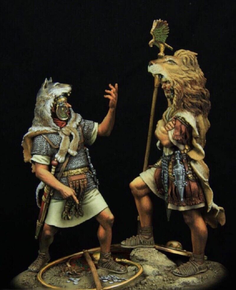 1/24 Resin Figure Model Kit Warriors Roman Soldiers Legionnaires Unpainted