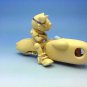 1/12 Resin Figure Model Kit Animal with a Motorcycle (length 120mm) Unpainted