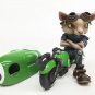 1/12 Resin Figure Model Kit Animal with a Motorcycle (length 120mm) Unpainted