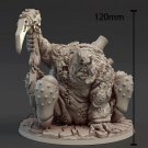 120mm Resin Figure Model Kit Warrior Earth Monster Unpainted Unassambled