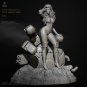 1/24 Resin Figure Model Kit Sexy Girl Female Fighter Fantasy Unpainted Unassambl