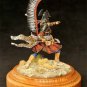 1/24 75mm Resin Figure Model Kit Napoleonic Wars Hussar (with base) Unpainted