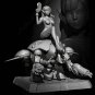 1/24 Resin Figure Model Kit Space Sexy Girl and Robot CyberPunk Unpainted