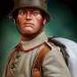 1/20 90mm Resin Figure Model Kit Warrior Prussian Soldier Infantry Unpainted