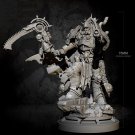 1/24 75mm Resin Model Kit Warrior Ravager Hunter Post Apocalypse Unpainted X0185