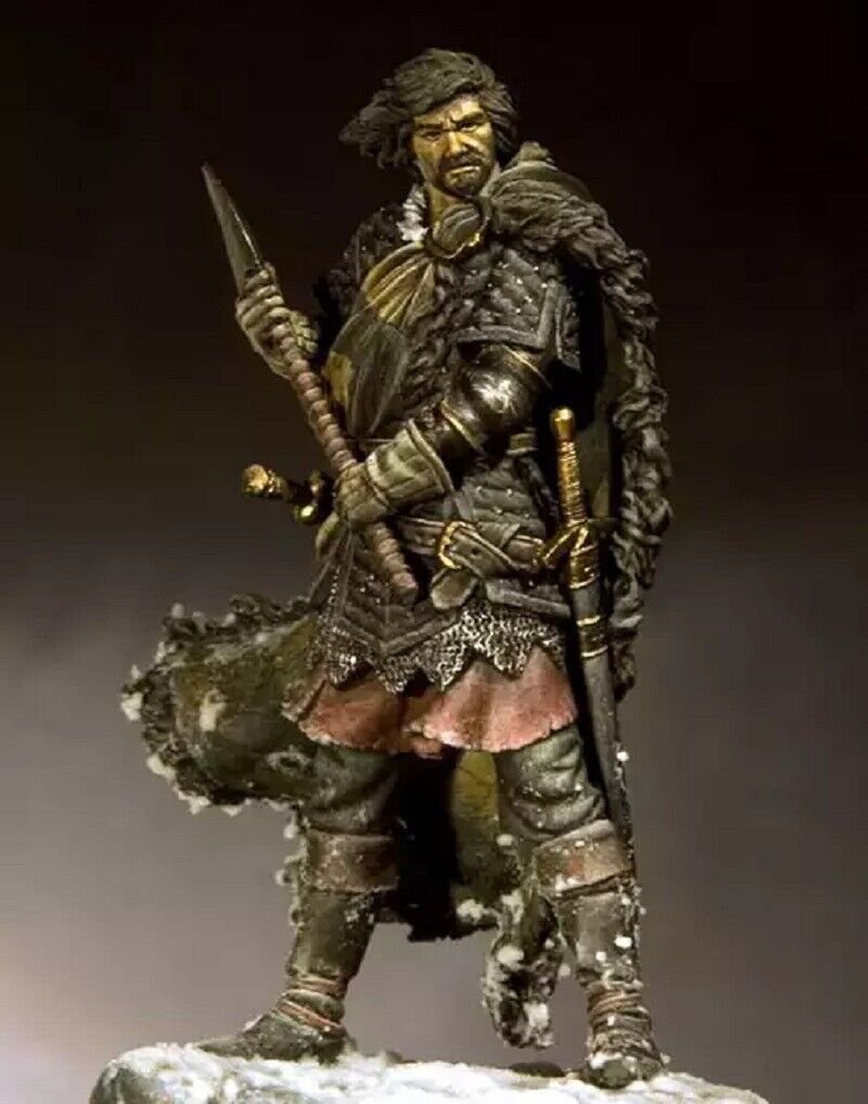 1/24 75mm Resin Figure Model Kit Scottish Warrior Nobleman with base Unpainted