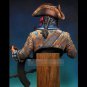 1/10 Bust Resin Figure Model Kit Pirate Navigator Captain Unpainted Unassambled