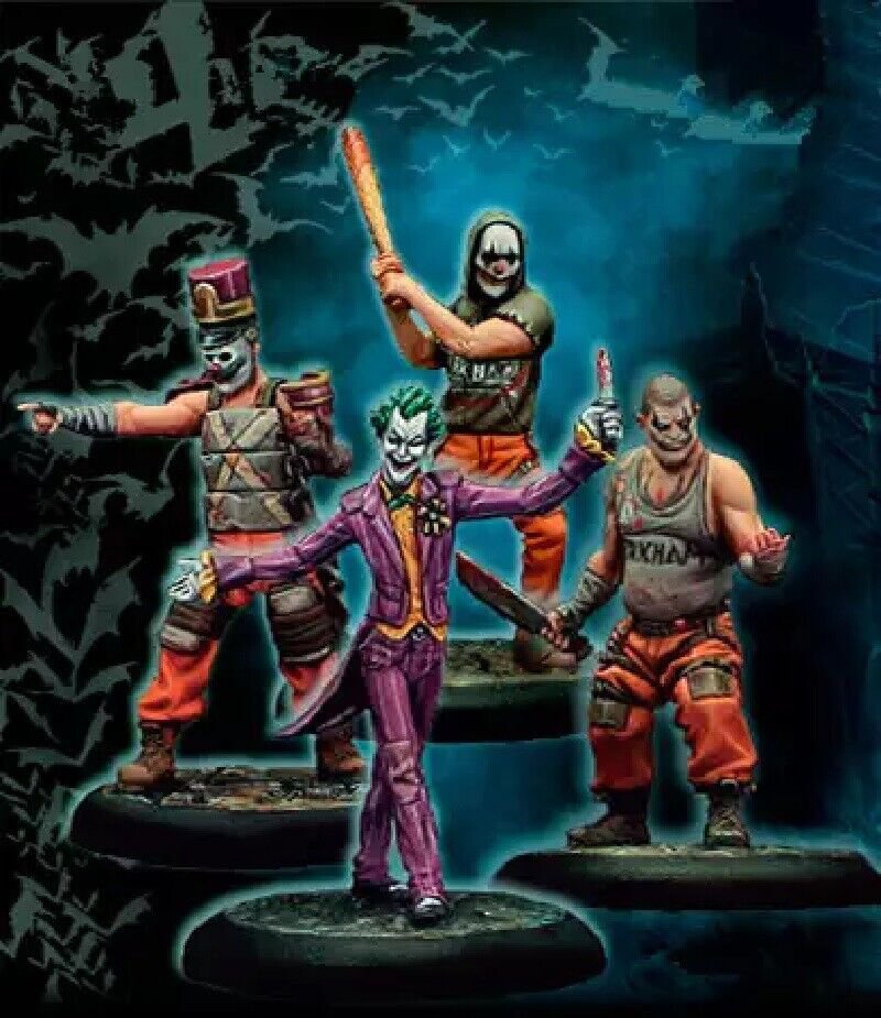 35mm Resin Figure Model Kit JOKERS CREW SuperHero Unassambled Unpainted