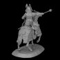 1/30 Resin Figure Model Kit Mongolian Commander Warrior Unassambled Unpainted