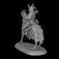 1/30 Resin Figure Model Kit Mongolian Commander Warrior Unassambled Unpainted
