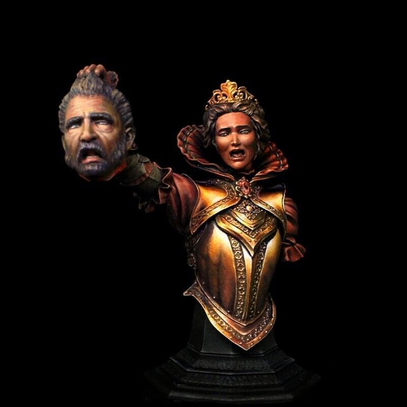 1/10 BUST Resin Figure Model Kit Queen and Head Miniature Unpainted Unassambled
