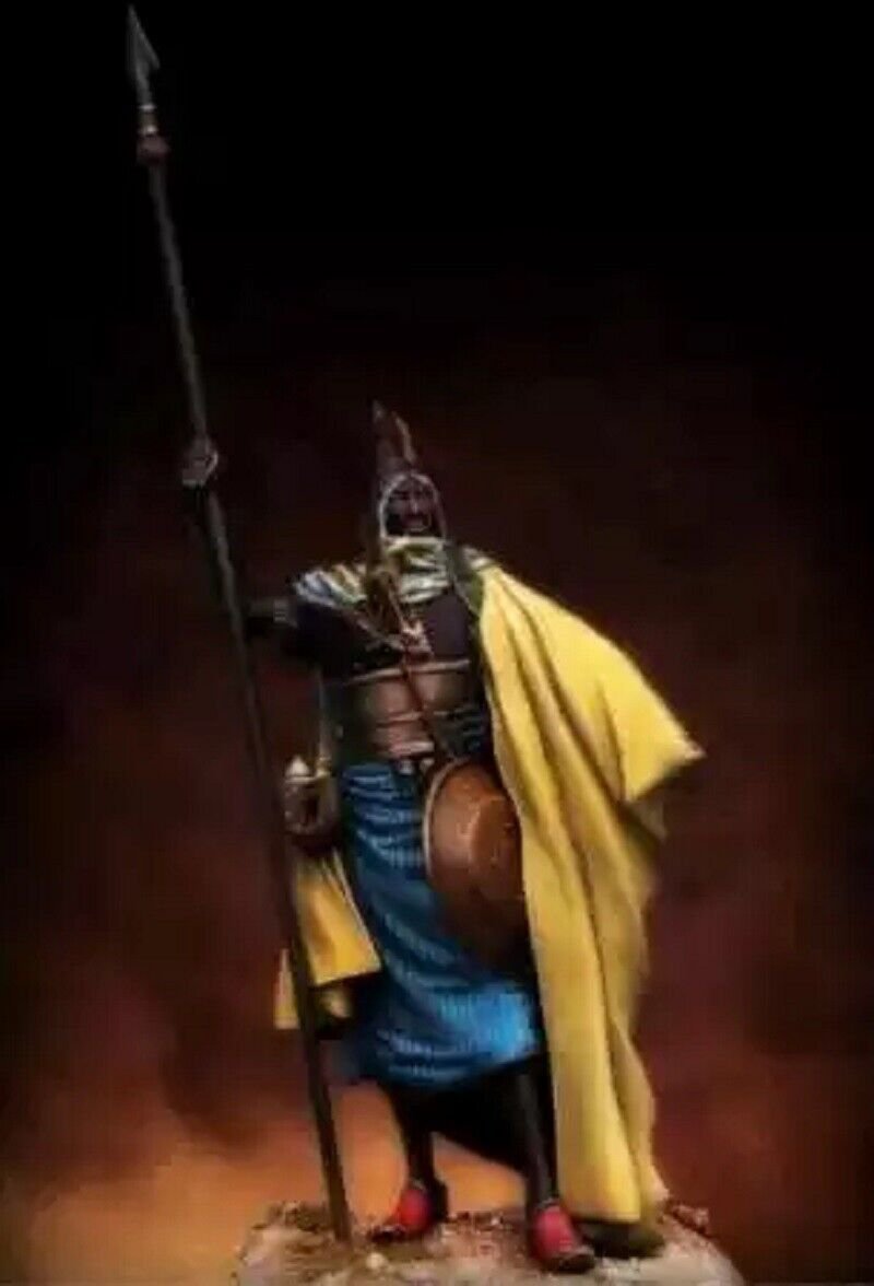 1/24 Resin Figure Model Kit Nubian Warrior Palace Guard Unpainted Unassambled