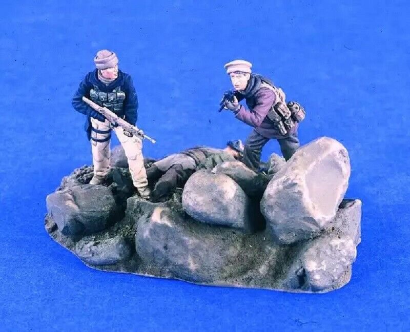 1/35 Resin Figure Model Kit Soldiers Afghan War Unpainted Unassambled