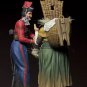 1/24 75mm Resin Figure Model Kit Russian Cossacks in Paris Unpainted Unassambled