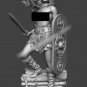 1/24 75mm Resin Figure Model Kit Sexy Girl Barbarian Viking Warrior Unpainted