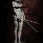 1/24 75mm Resin Figure Model Kit Modern Sexy Girl Samurai CyberPunk Unpainted