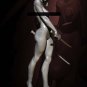 1/24 75mm Resin Figure Model Kit Modern Sexy Girl Samurai CyberPunk Unpainted