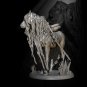 1/32 Resin Figure Model Kit Sexy Girl Warrior Amazon and Horse Unpainted