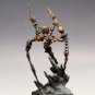 140mm Resin Figure Model Kit Girl Warrior Monster Demon Unpainted Unassambled