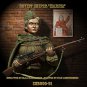 1/10 BUST Resin Figure Model Kit Soviet Soldier Sniper Girl WWII Unpainted