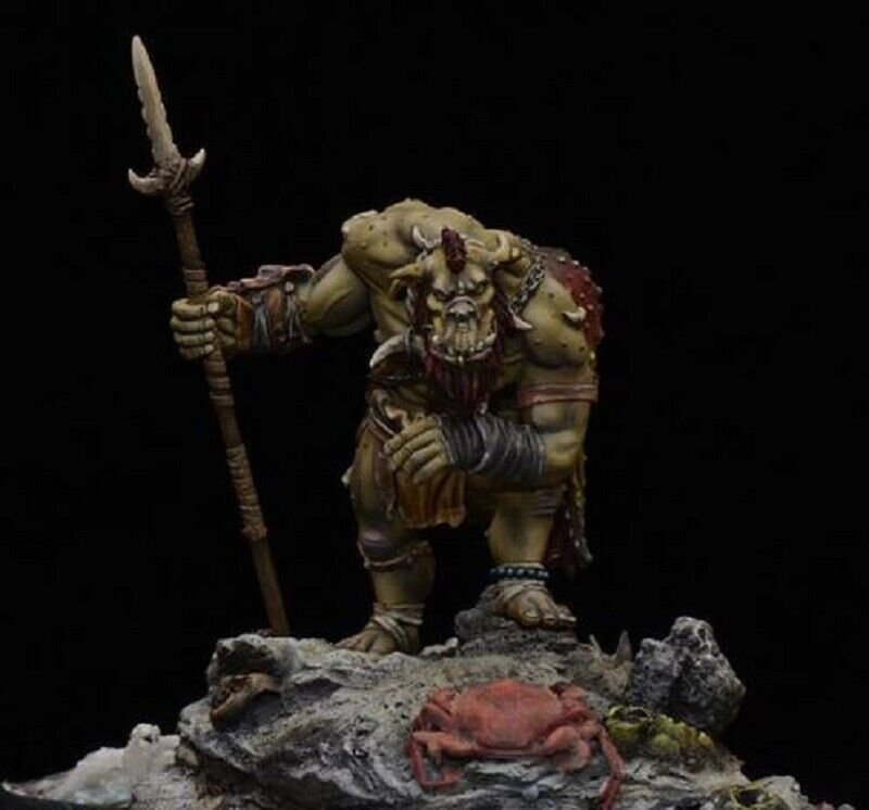 1/24 Resin Figure Model Kit Building Kit ORC Hunting Crab Warcraft Unpainted