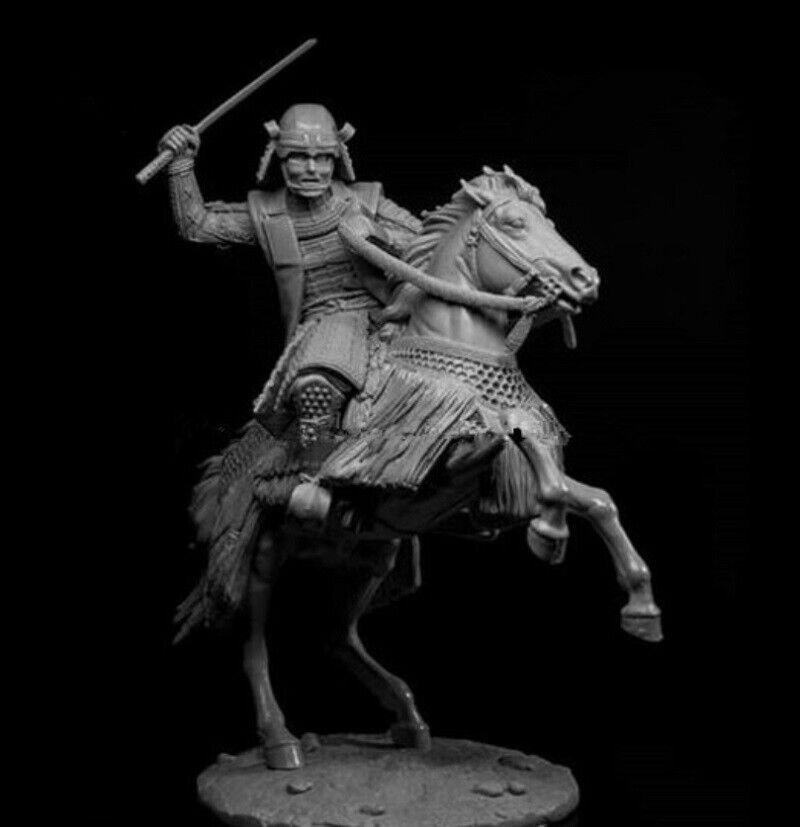 1/24 Resin Figure Model Kit Warrior Japanese Samurai Unpainted Unassambled