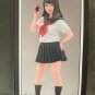 1/12 Resin Figure Model Kit Japanese Girl in School Uniform Unpainted Unassamble