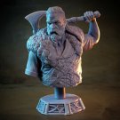 58mm BUST Resin Figure Model Kit Warrior Barbarian Viking Unpainted Unassambled