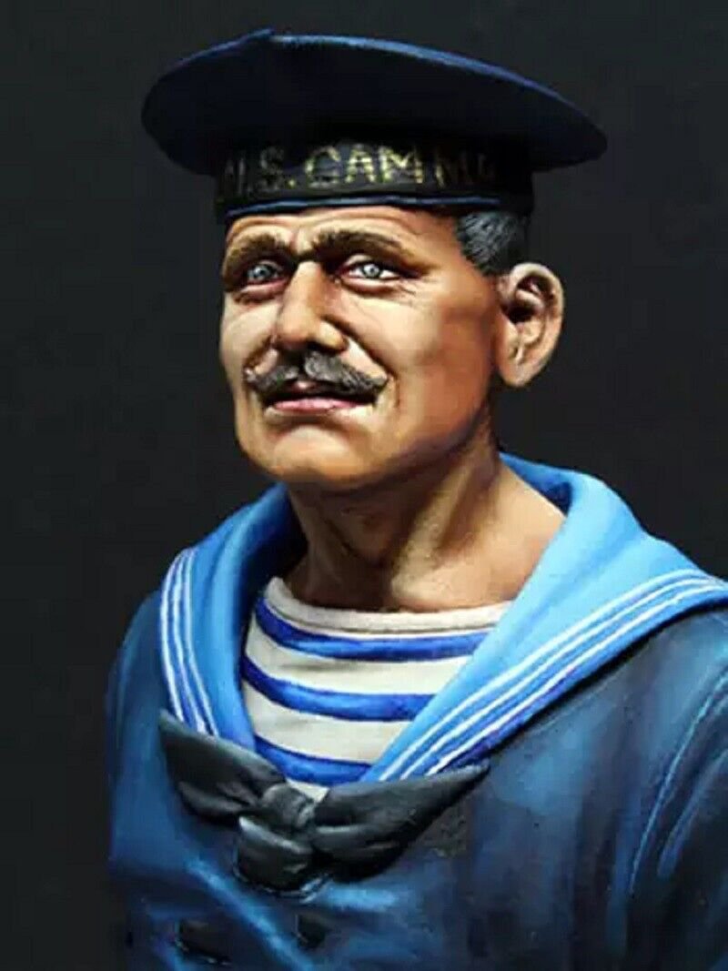 1/10 BUST Resin Figure Model Kit Austro-Hungarian Sailor Soldier WWI Unpainted
