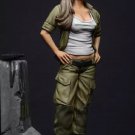 1/22 80mm Resin Figure Model Kit Pretty Sexy Girl Soldier WWII WW2 Unpainted
