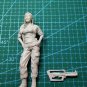 1/22 80mm Resin Figure Model Kit Pretty Sexy Girl Soldier WWII WW2 Unpainted