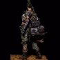 1/24 Resin Figure Model Kit Sexy Girl Warrior (2 HEADS) Unassambled Unpainted