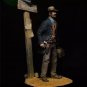 1/24 Resin Figure Model Kit Warrior Wild West Shooter Unpainted Unassambled