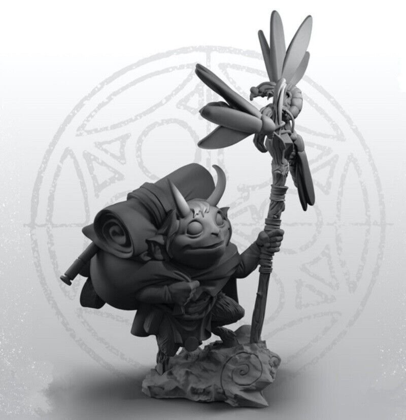 1/24 Resin Figure Model Kit Fairy Sorceress Unpainted Unassambled
