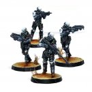 Resin Figure Model Kit Mechanized Aliens 4 figures Unpainted Unassambled