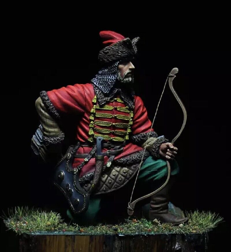 1/24 Resin Figure Model Kit Slavic Archer Warrior Guard Unpainted Unassambled