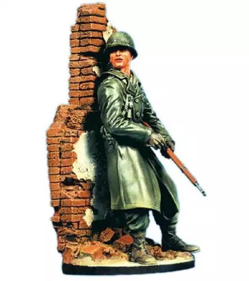 1/16 Resin Figure Model Kit US Soldier Infantry WWII WW2 (no base) Unpainted
